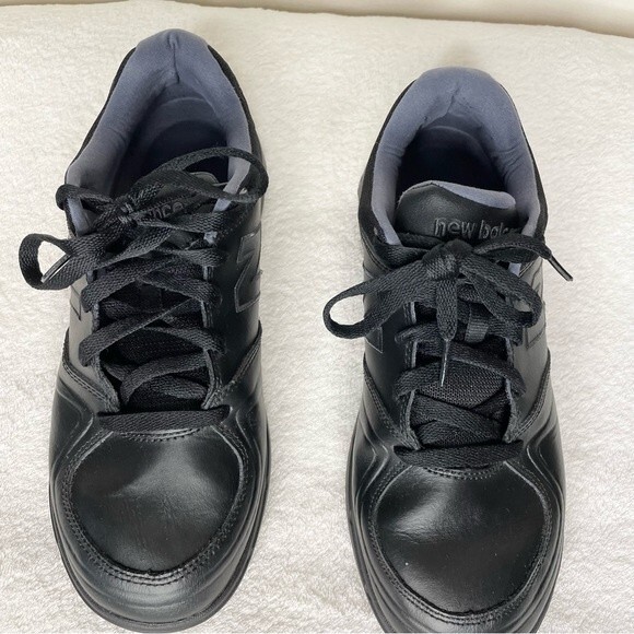 New Balance 813 Leather Sneakers Walking Tennis Shoes Rollbar Black Size 9.5 - Picture 3 of 11